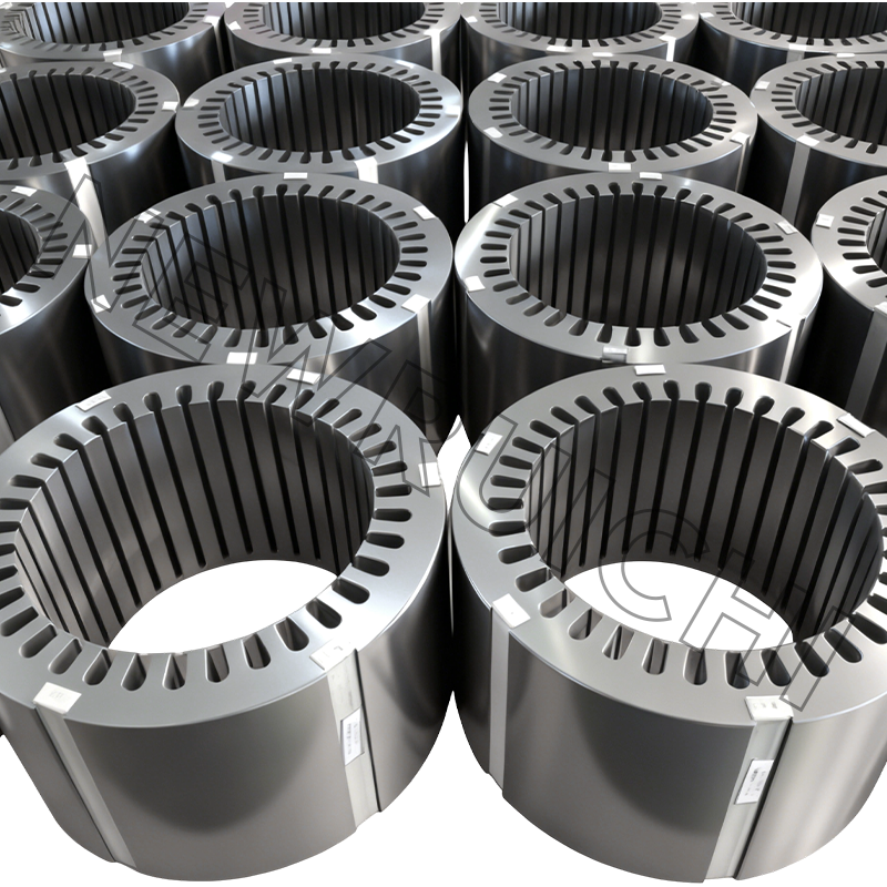 Laser/TIG-svejset lamineret kerne